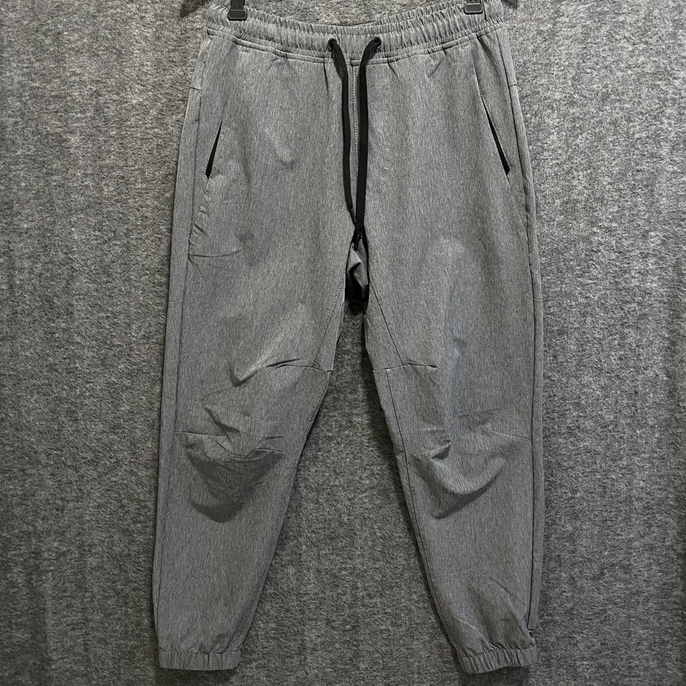 American Eagle AE 24/7 Tech Airflex Jogger Sweatpants Mens S Gray Drawstring NEW